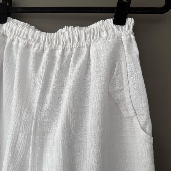 White Linen Pant - Picture 2 of 9